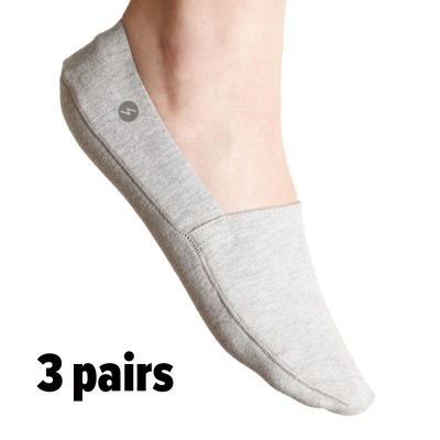 Storm Empire by Elago - Unisex Premium No Show Socks Non Slip Flat Boat Line Skin Friendly Everyday Socks [3 Pairs]- Gizmo Hub